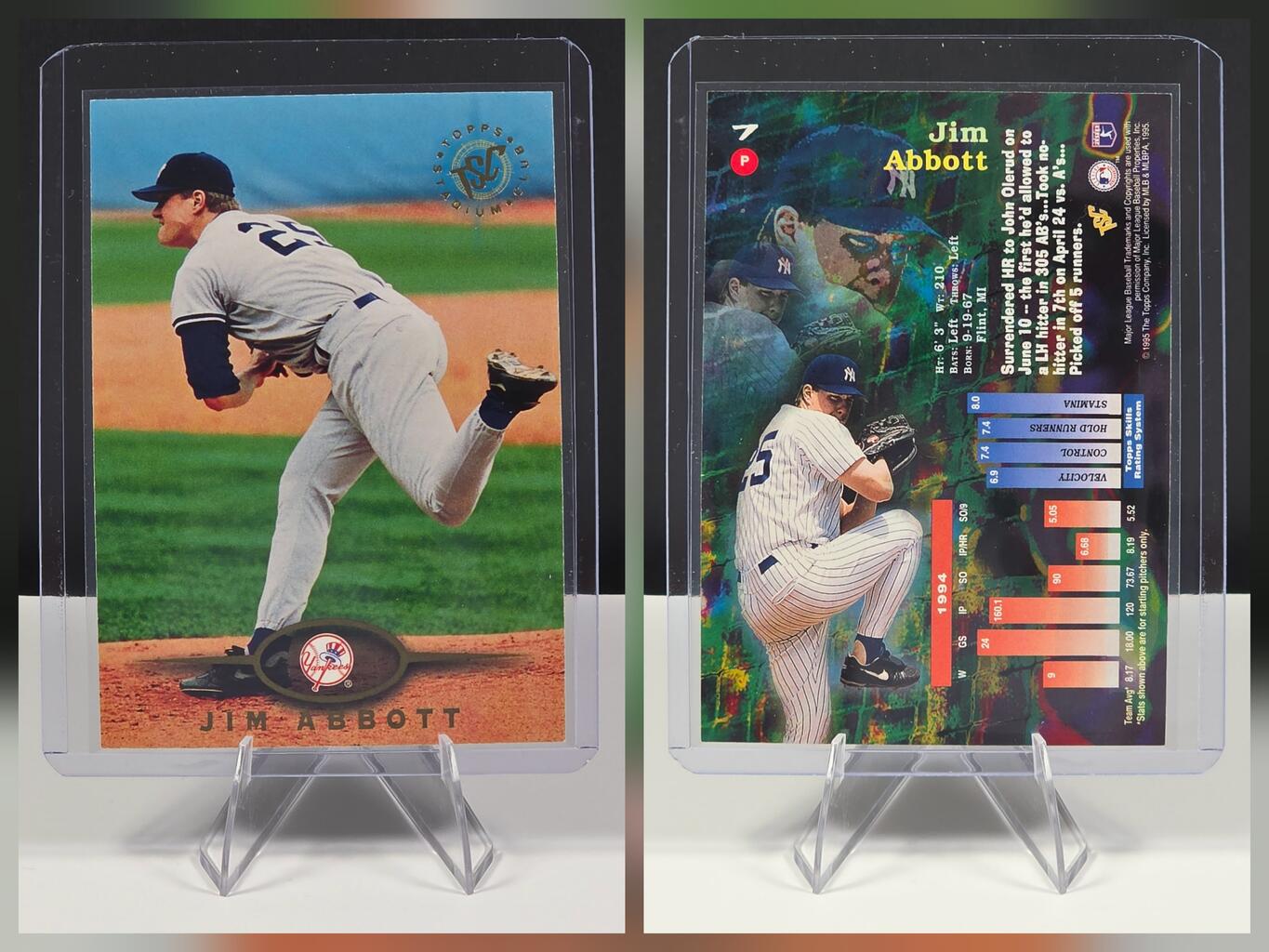 Jim Abbott card